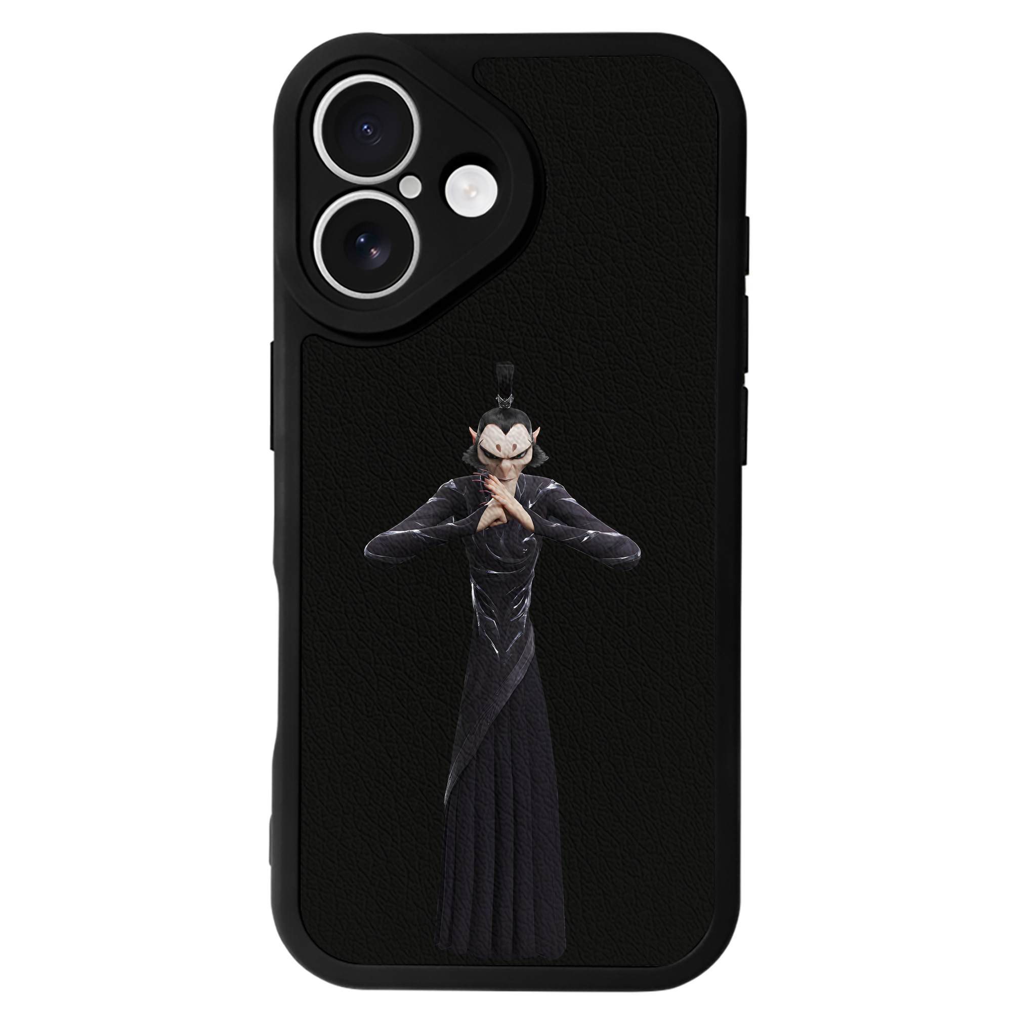 （画像用） Ne Zha 2 ナタ 魔童の大暴れ 【iPhone 16シリーズ対応】シリコンスマホケース（レザー調） 材質：シリコン